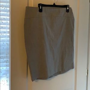 Gray skirt